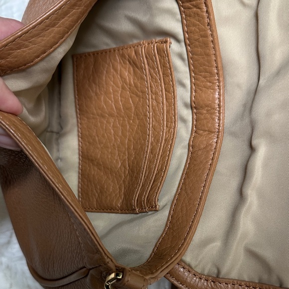 Tory Burch Brown Leather Crossbody Bag - Picture 6 of 11